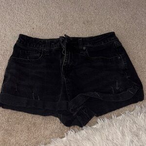 Wild Fable Black Jean Shorts